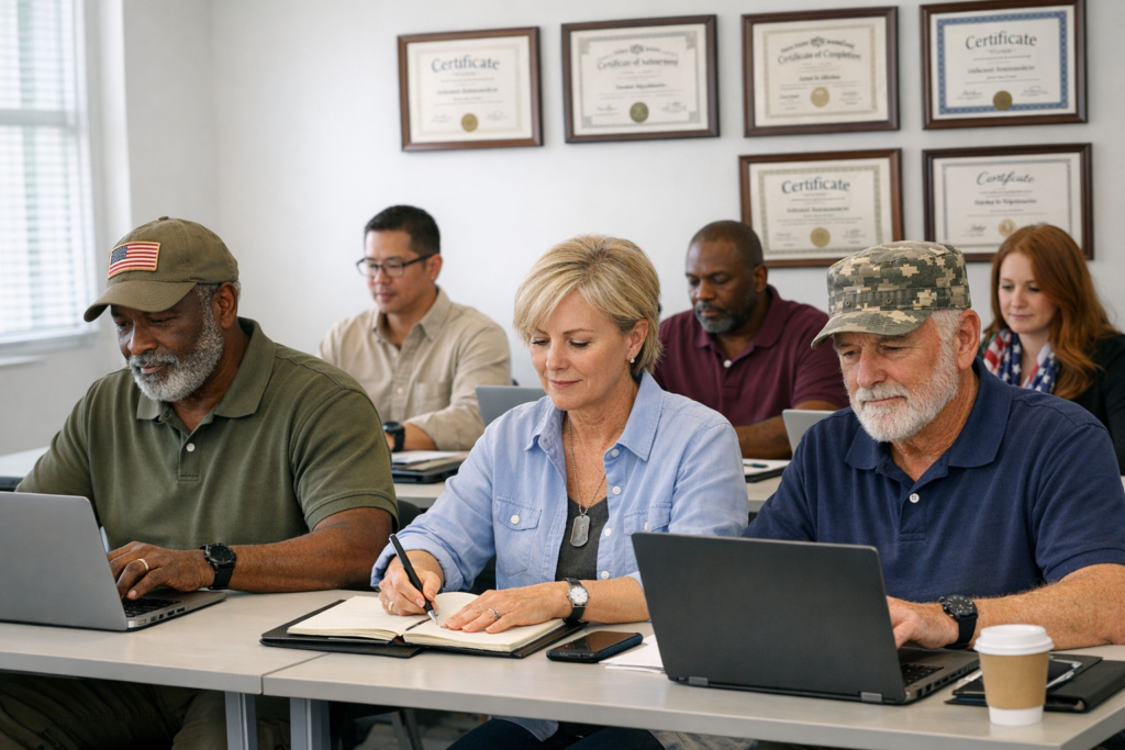 Best Certifications for Veterans After Military Service